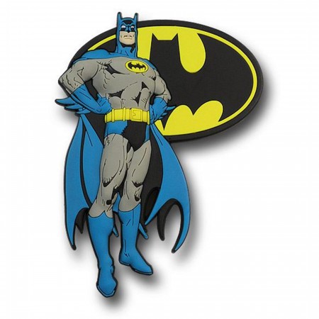 Batman 3D Die Cut Rubber Magnet