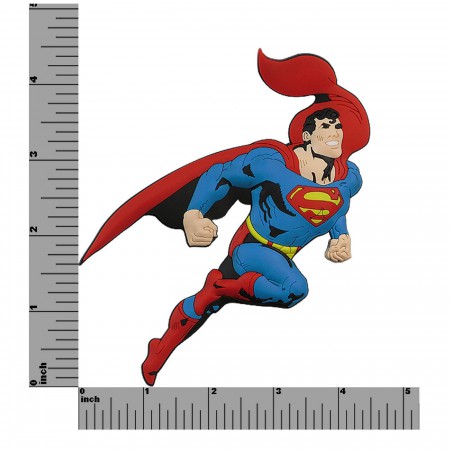 Superman 3D Die Cut Rubber Magnet