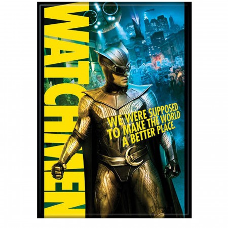 Nite Owl Watchmen Movie Poster Magnet