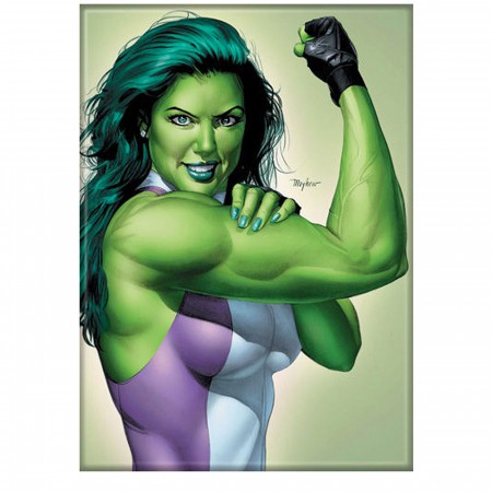 She-Hulk Flexing Magnet