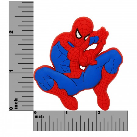 Spiderman Leap Soft Touch PVC Magnet