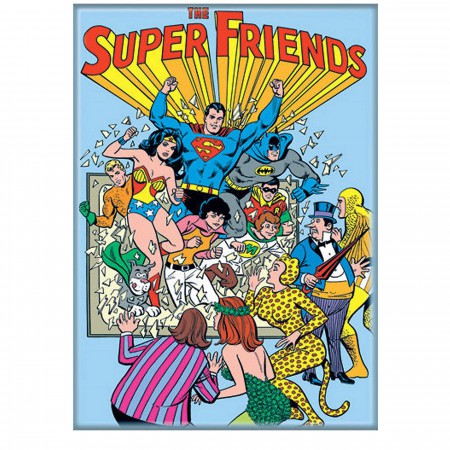 Super Friends Heroes Vs. Villains Magnet