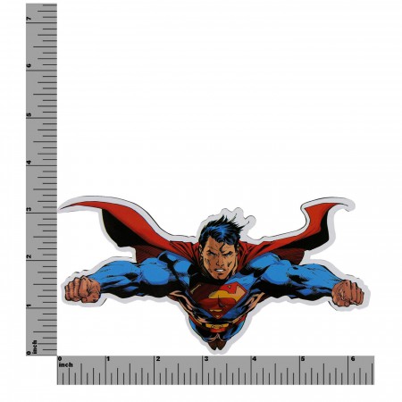 Superman Flying Flat Magnet