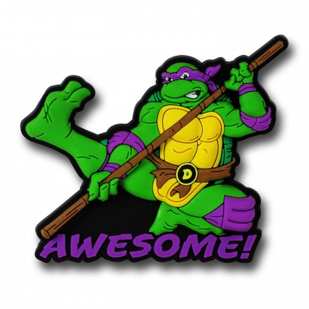 TMNT Donatello Awesome Soft Touch PVC Magnet
