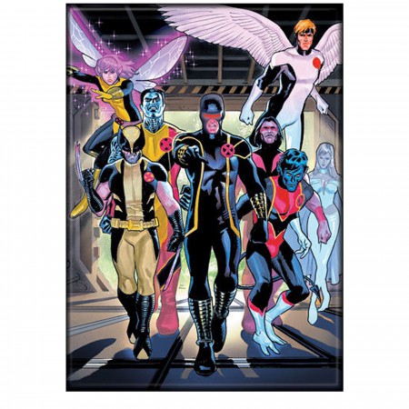 X-Men Group on the Move Magnet