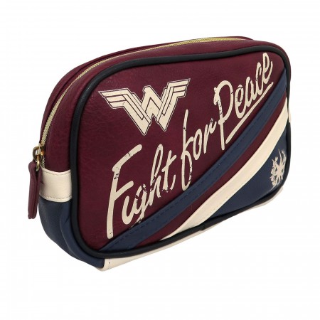 Wonder Woman Fight for Peace Make Up Bag