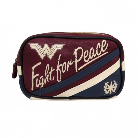 Wonder Woman Fight for Peace Make Up Bag