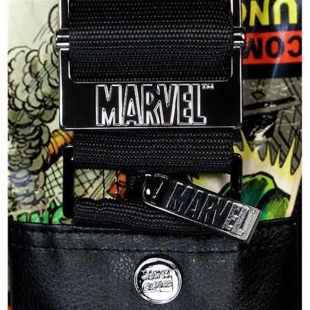 Marvel Classic Cover Mosaic Shoulder Book Bag