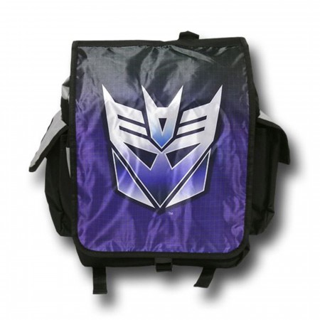 Transformers Decepticon Backpack & Book Bag