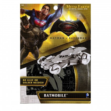 Batman Vs Superman Batmobile Metal Earth Model Kit