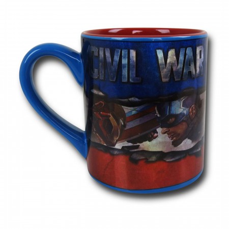 Captain America Civil War Face Off Mug