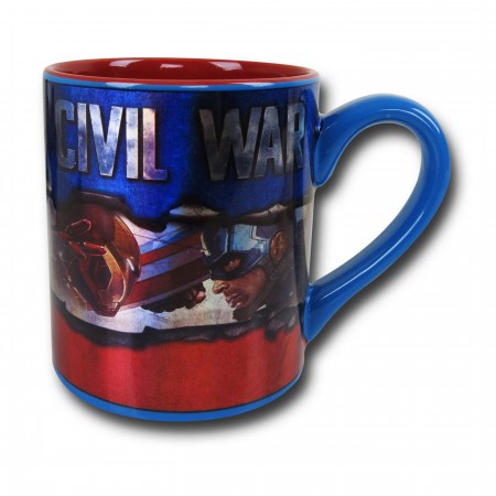Captain America Civil War Face Off Mug