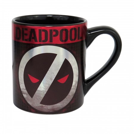 Deadpool Reverse Symbol 14oz Mug