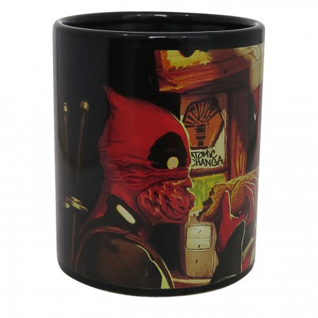 Deadpool Taco Chef Heat Changing Mug