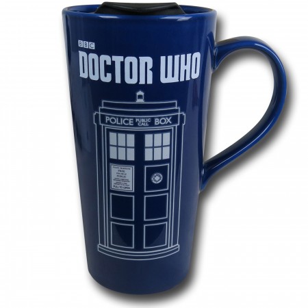 Doctor Who Tardis Heat Reactive Travel Mug
