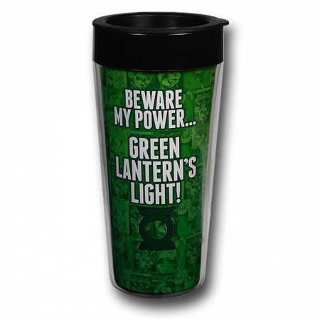Green Lantern 16oz Travel Mug