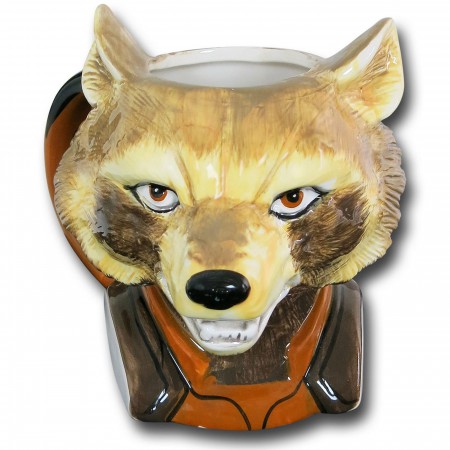 Rocket Raccoon Ceramic Character Mug