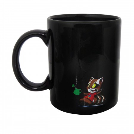 GOTG Rocket Raccoon and Groot Heat Changing Mug