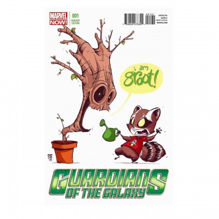 GOTG Rocket Raccoon and Groot Heat Changing Mug