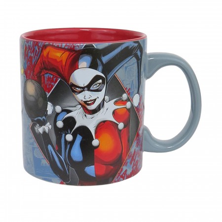 Harley Quinn Comic Panels 20oz Mug