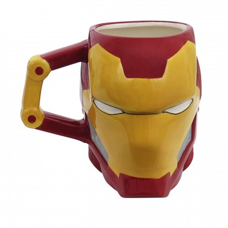 Iron Man Helmet 20oz Sculpted Ceramic Mug