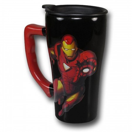 Iron Man 16oz Ceramic Repulsor Travel Mug