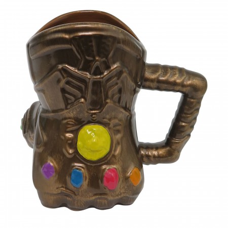 Thanos Infinity Wars Gauntlet 20oz Sculpted Ceramic Mug