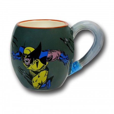 Wolverine Flaying 15 oz Round Ceramic Mug