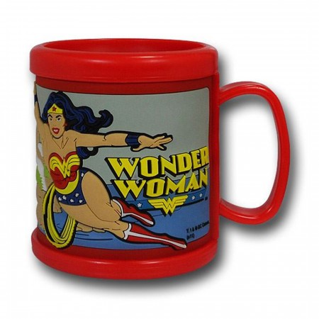 Wonder Woman Amazon Paradise Plastic Mug