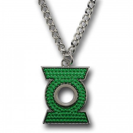 Green Lantern Movie Metal Symbol Necklace