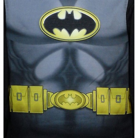Batman Kids Uniform w/Cape Pajama Set