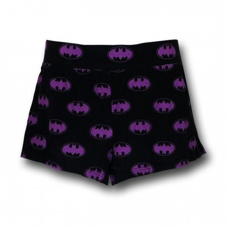 Batgirl Juniors Tie Dye Tank Top Boy Shorts Set