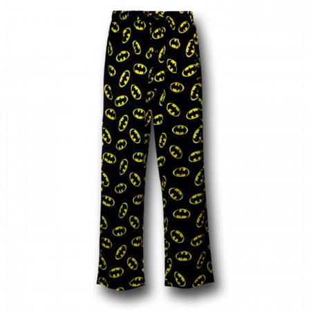 Batman Classic Scatter Symbol Pajama Pants