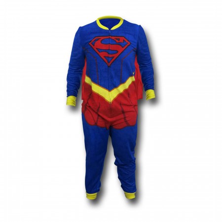 Supergirl Caped Costume Women's Union Suit
