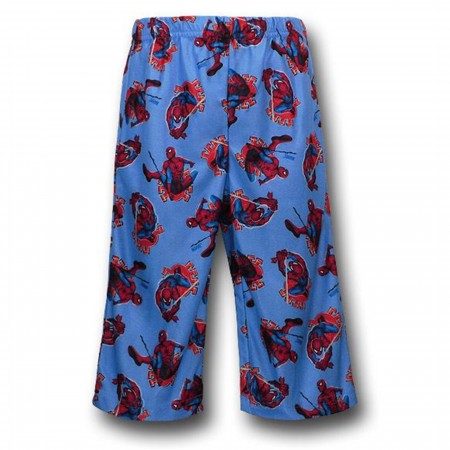 Spiderman Kids Light Blue Pajama Set