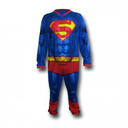 Superman Big Shield Sublimated Union Suit