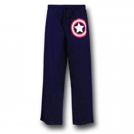 Captain America Symbol Blue Sleep Pants