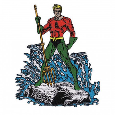 Aquaman Standing Patch