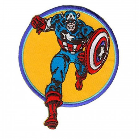 Captain America Retro Run Patch