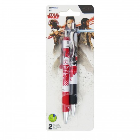 Star Wars Last Jedi Gel Pens 2-Pack