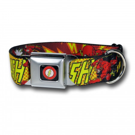Flash Kaboom! Seatbelt Dog Collar
