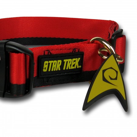 Star Trek Security Uniform Dog Collar