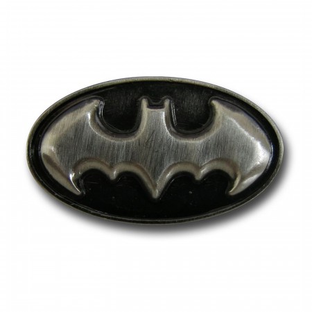 Batman Symbol Pewter Lapel Pin