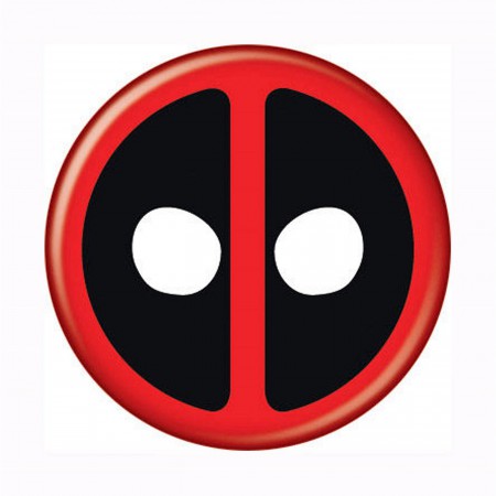 Deadpool Symbol Button