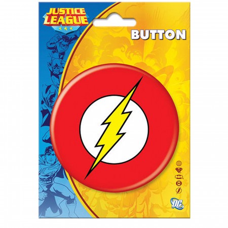 Flash Symbol 3" Button