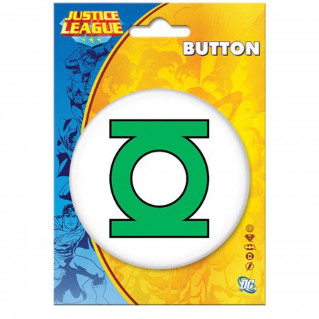 Green Lantern Symbol 3" Button