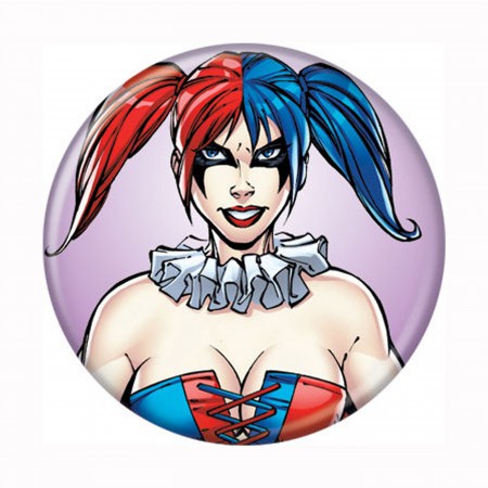 Harley Quinn Suicide Squad New 52 Button
