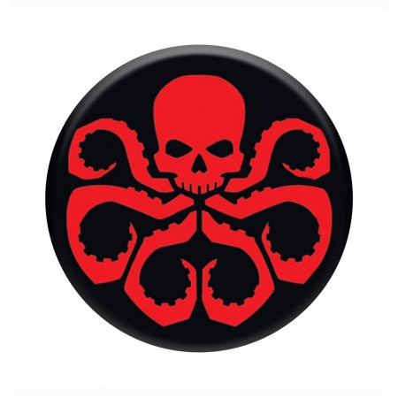 Hydra Red Logo Button