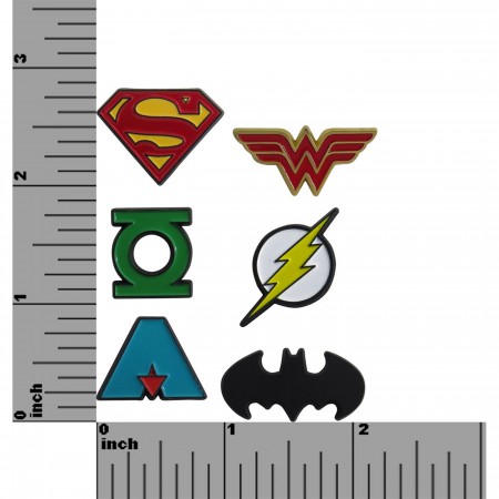 Justice League Boxed Lapel Pin Set of 6