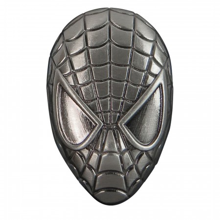 Spider-Man Head Pewter Lapel Pin